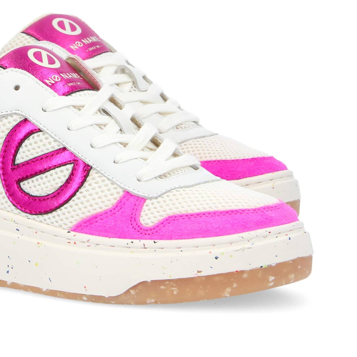 BRIDGET SNEAKER W - SUEDE/SPARK/RIV - FLUOFUXIA/PINK/WHITE